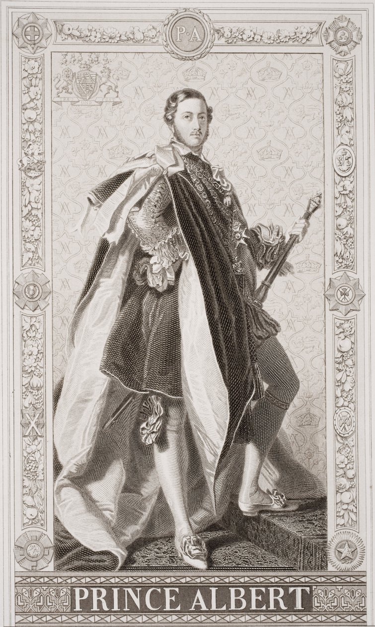 Albert herceg (1819-61) Az angol és skót történelem illusztrációiból, II. kötet alkotó: Franz Xaver Winterhalter