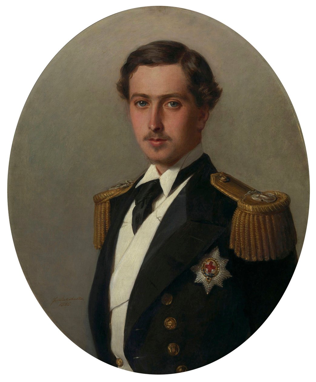 Alfréd herceg (1844-1900), a későbbi edinburghi herceg. alkotó: Franz Xaver Winterhalter