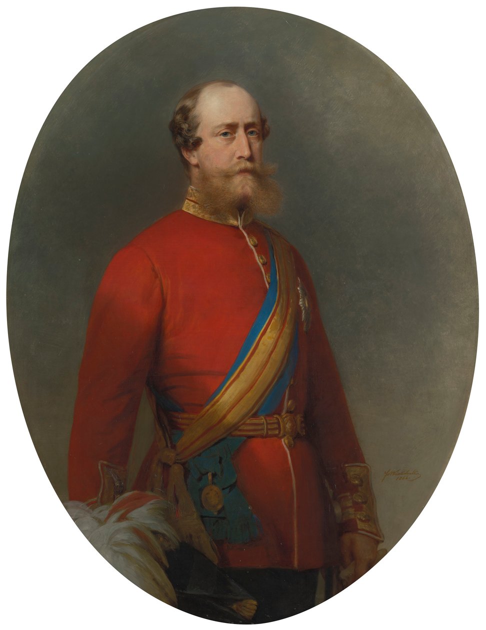 Christian schleswig-holsteini herceg (1831-1917) alkotó: Franz Xaver Winterhalter