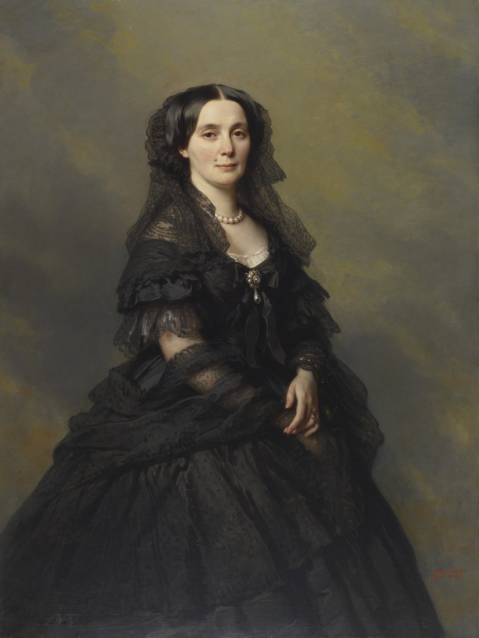 Kotschoubey hercegnő alkotó: Franz Xaver Winterhalter