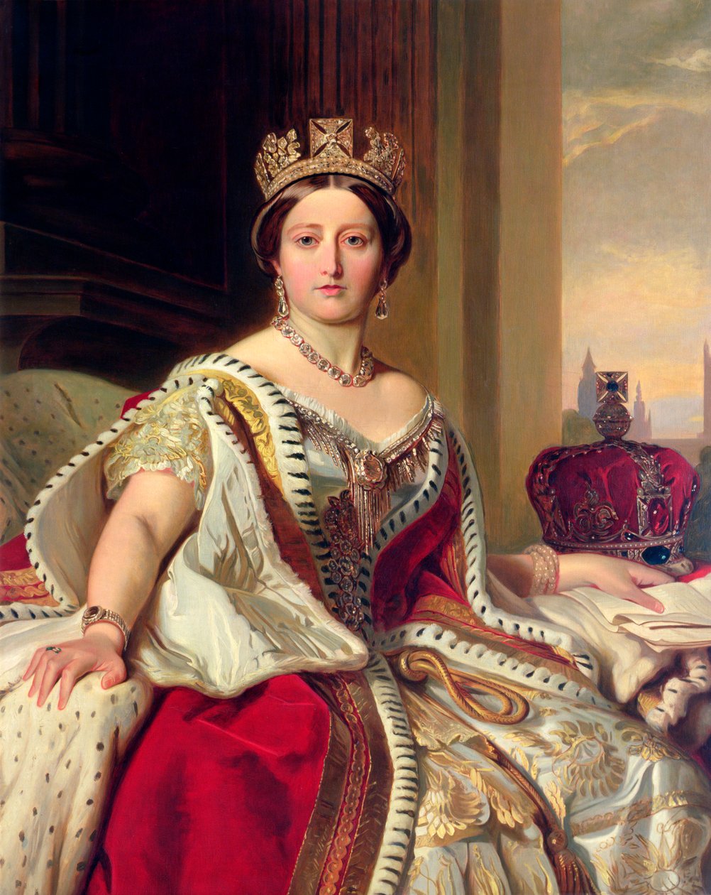 Viktória királynő, 1859 alkotó: Franz Xaver Winterhalter