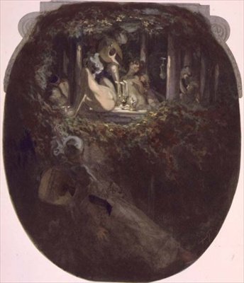 A Szerenád alkotó: Franz von Bayros (1866 1924)