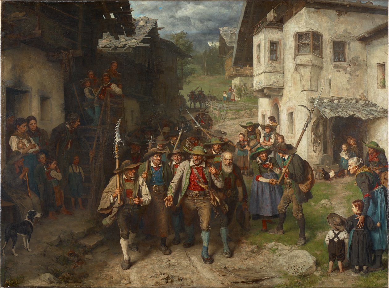 Az utolsó licit alkotó: Franz von Defregger