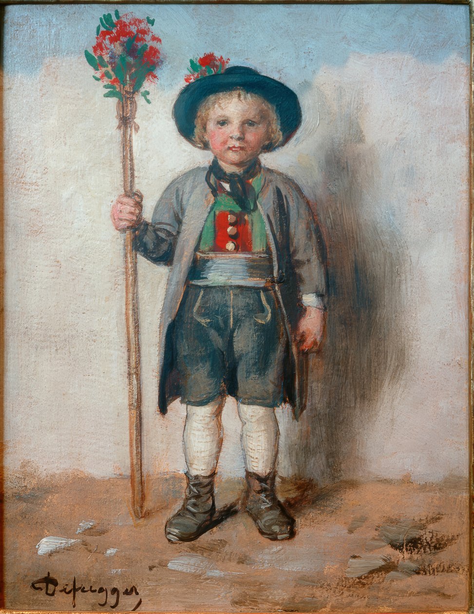 Az esküvői rakodó alkotó: Franz von Defregger