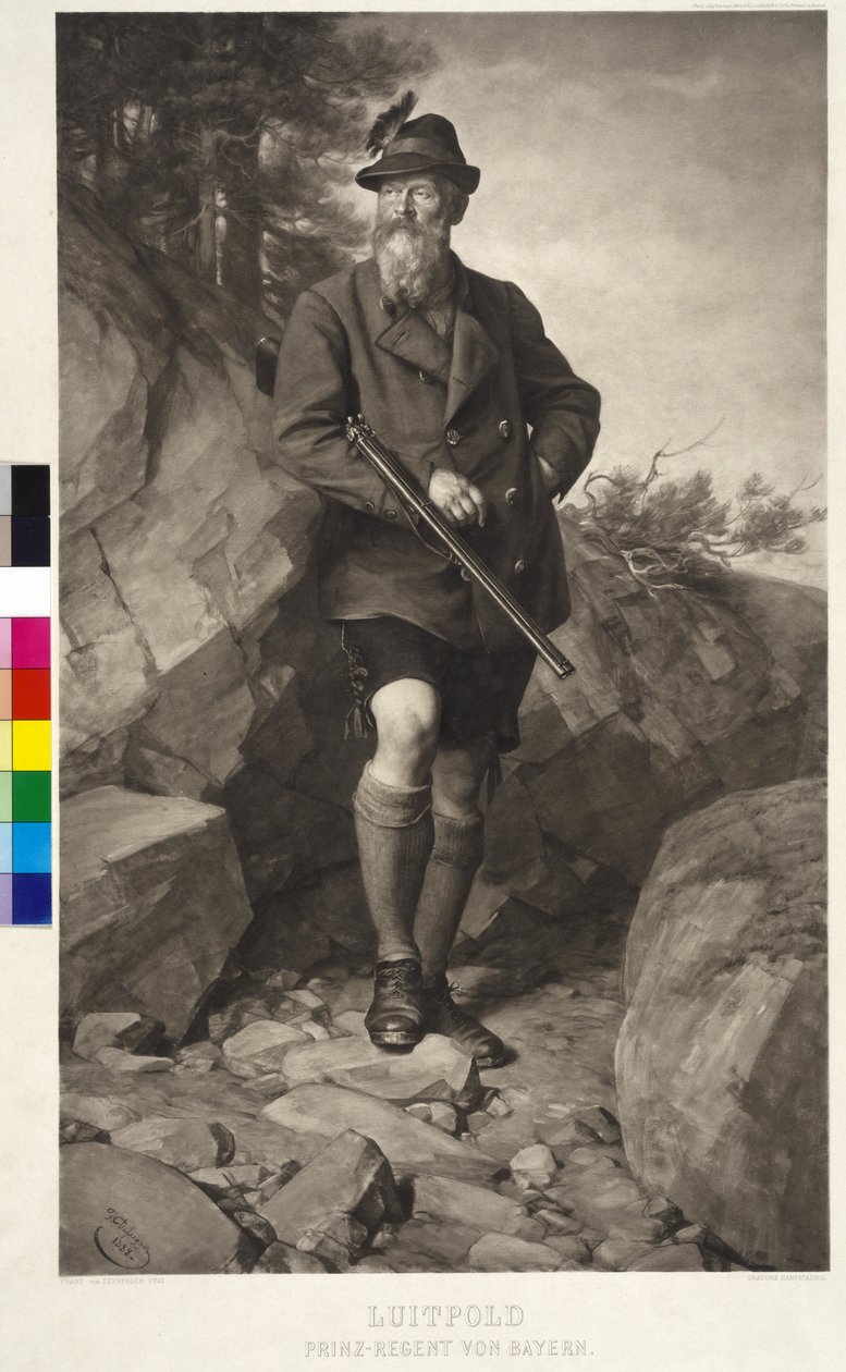 Luitpold bajor régens herceg alkotó: Franz von Defregger