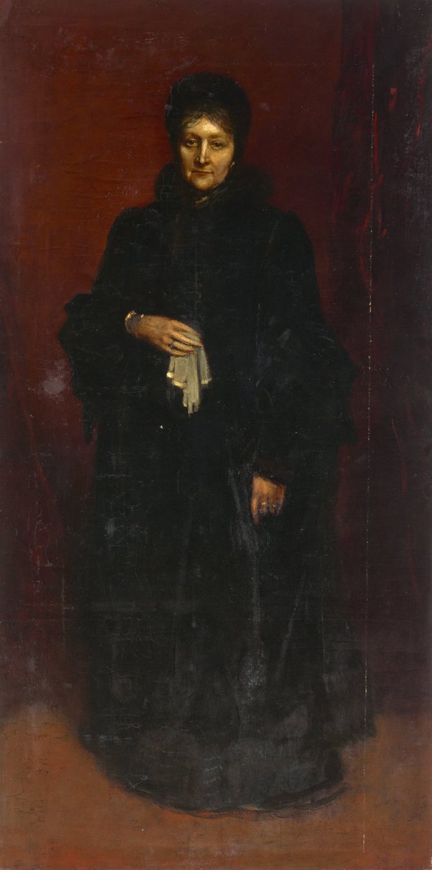 Augusta porosz királynő és német császárné alkotó: Franz von Lenbach