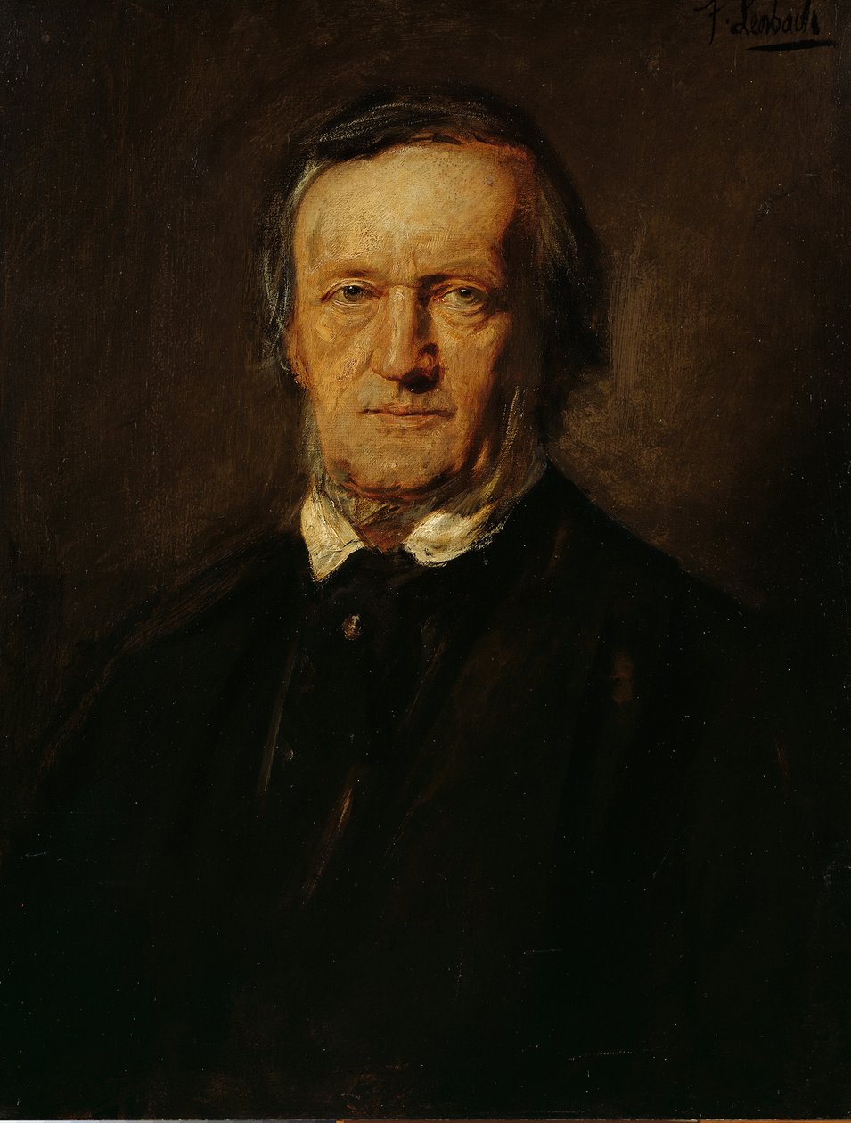 Richard Wagner portréja alkotó: Franz von Lenbach