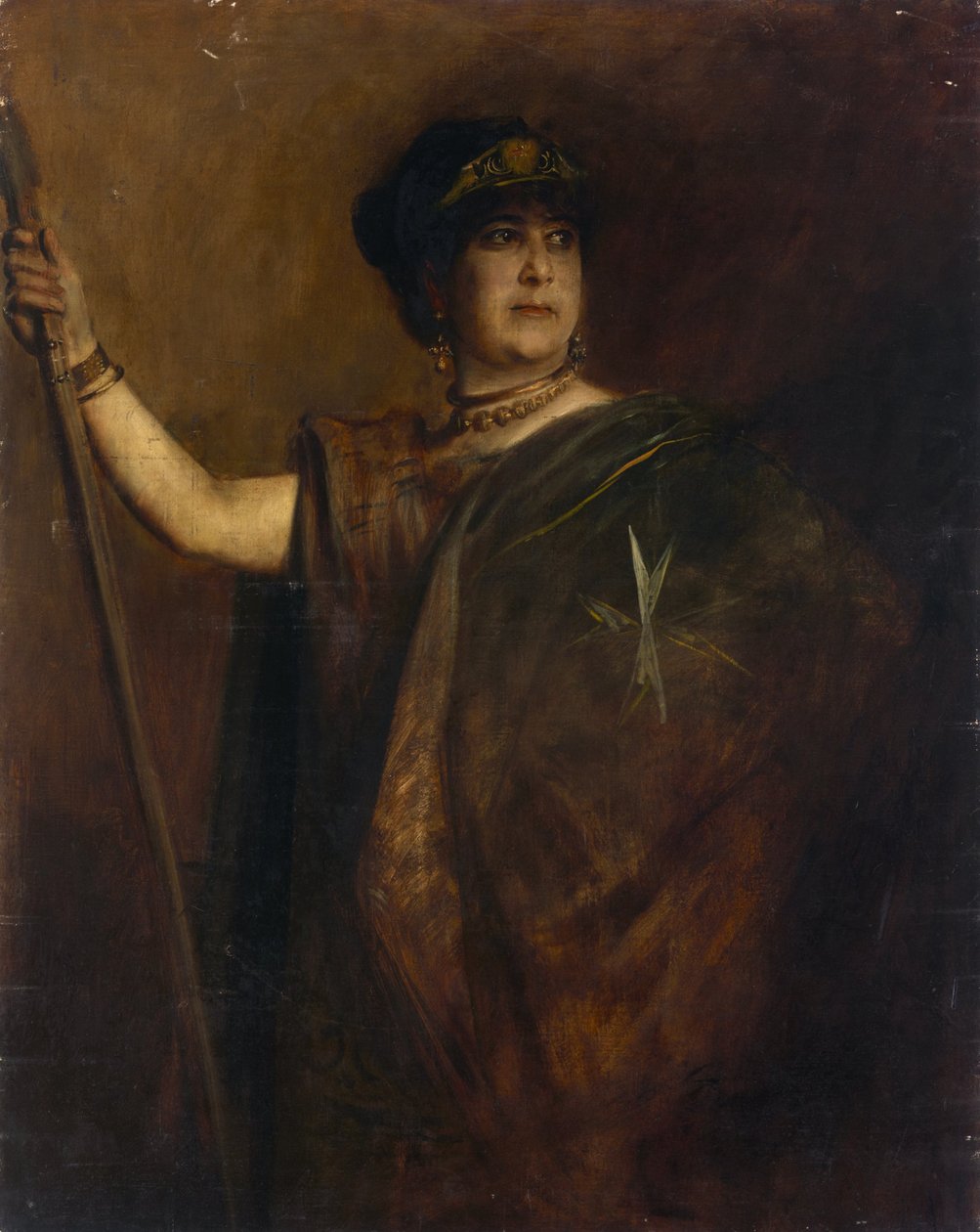 Charlotte Wolter alkotó: Franz von Lenbach