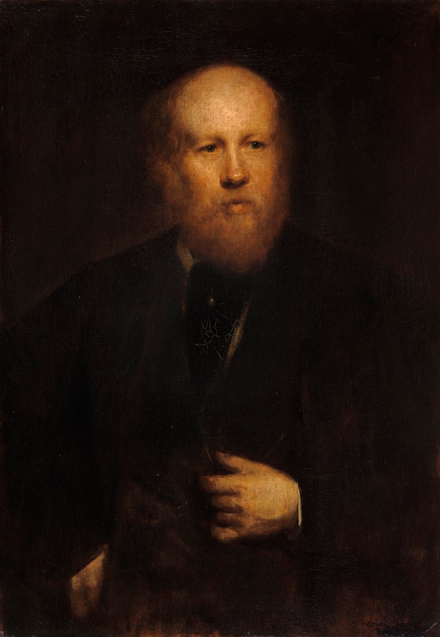 Conrad Geyer rézmetsző alkotó: Franz von Lenbach
