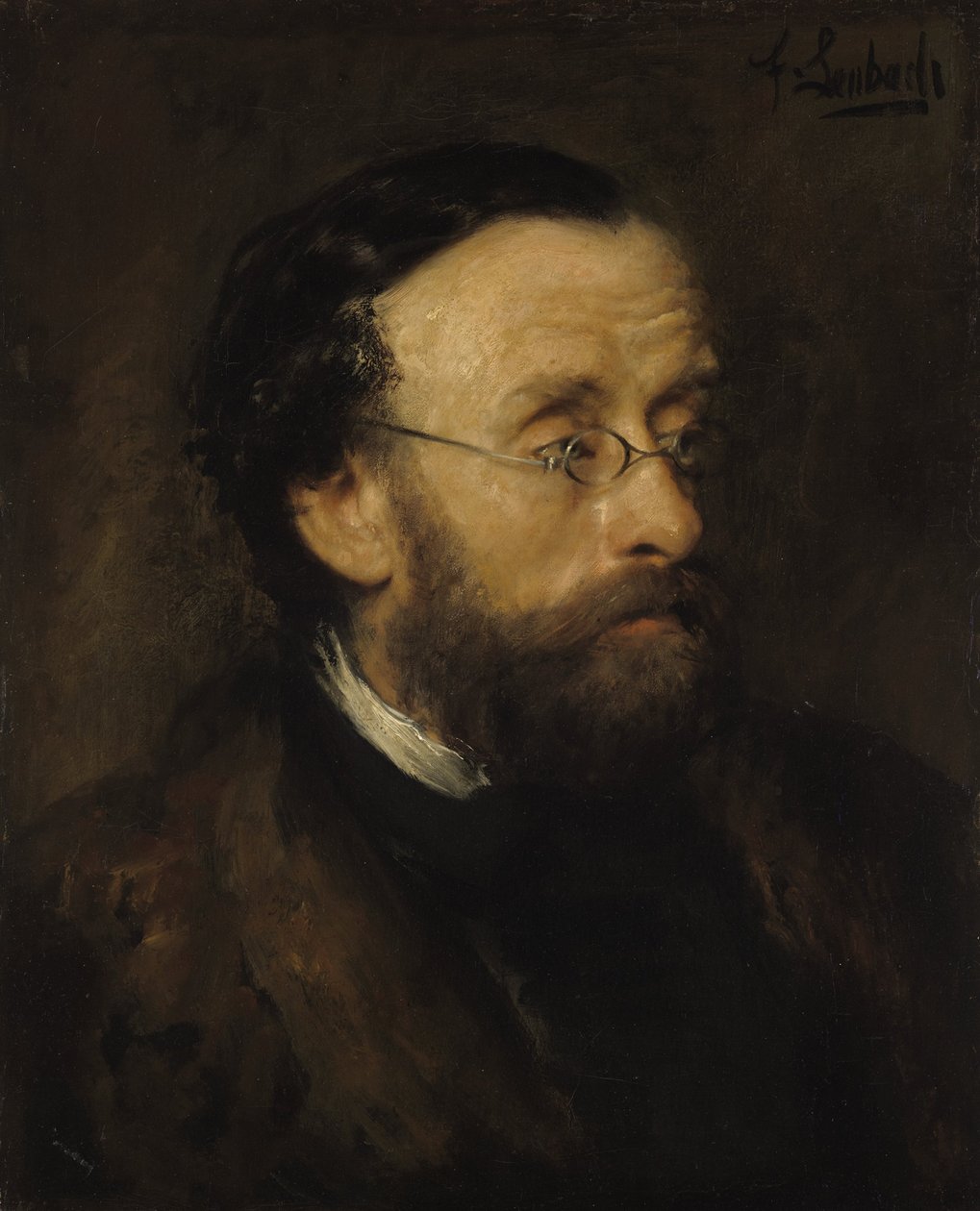 Eduard Schleich tájfestő alkotó: Franz von Lenbach