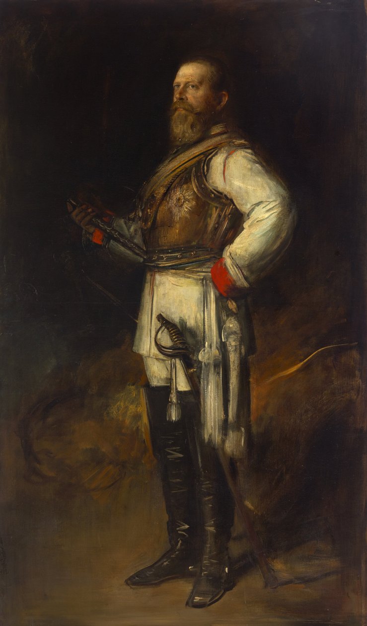 Friedrich Wilhelm porosz koronaherceg, mint Friedrich III. német császár alkotó: Franz von Lenbach