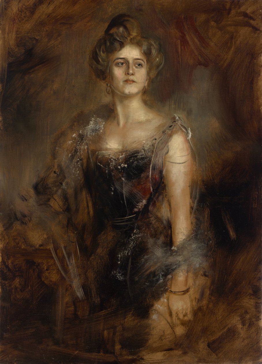 Hubertine Henriette Startz (?) alkotó: Franz von Lenbach