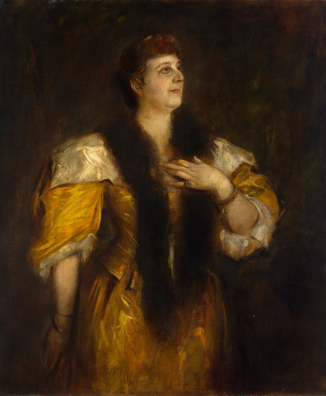 Erdödy grófnő, Maria Ilona (Helene) alkotó: Franz von Lenbach