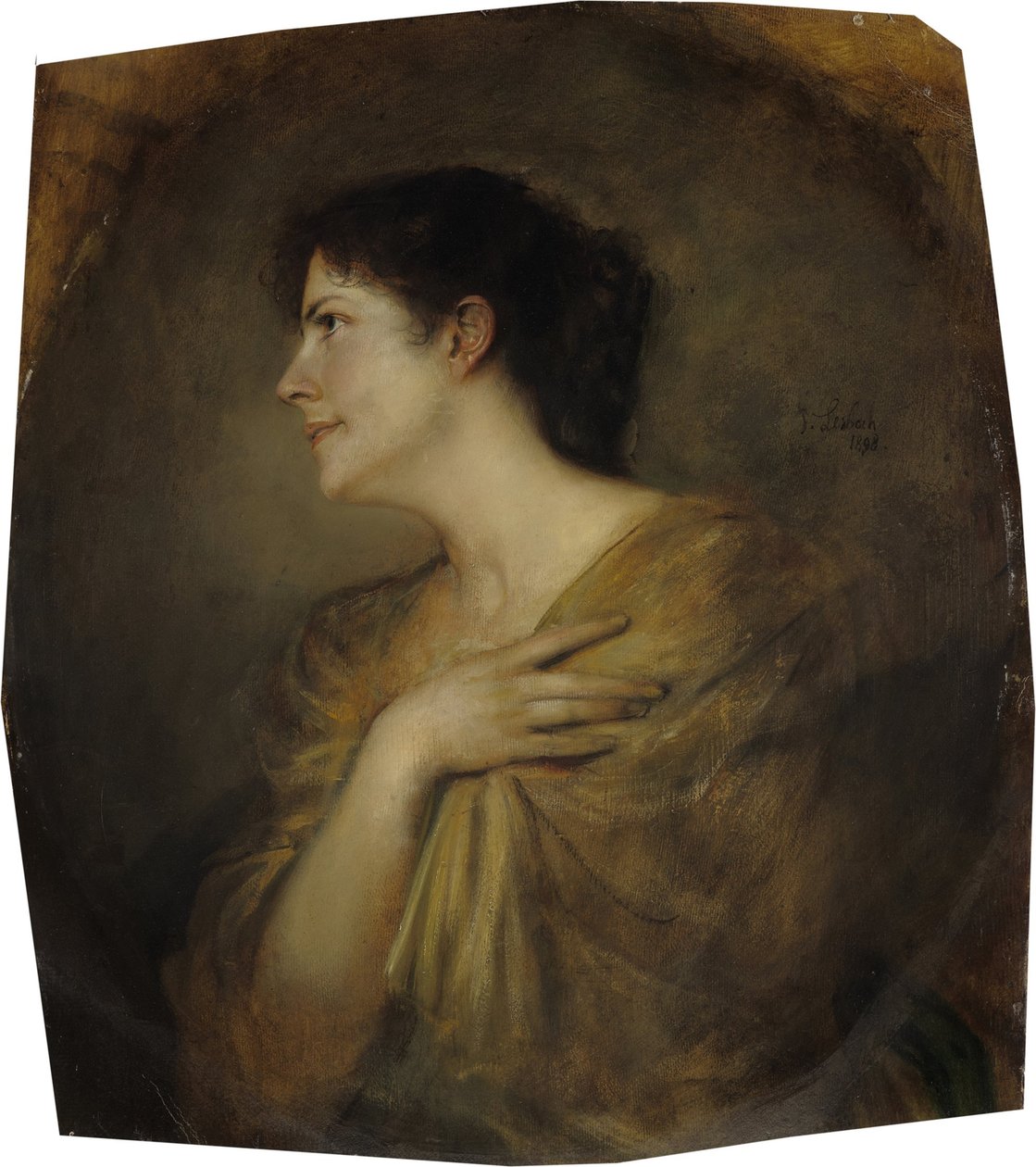 Mary Stuck (geb. Lindpaintner) alkotó: Franz von Lenbach