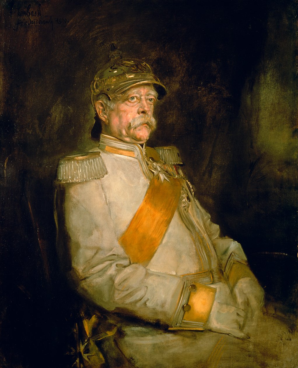 Otto Bismarck herceg alkotó: Franz von Lenbach