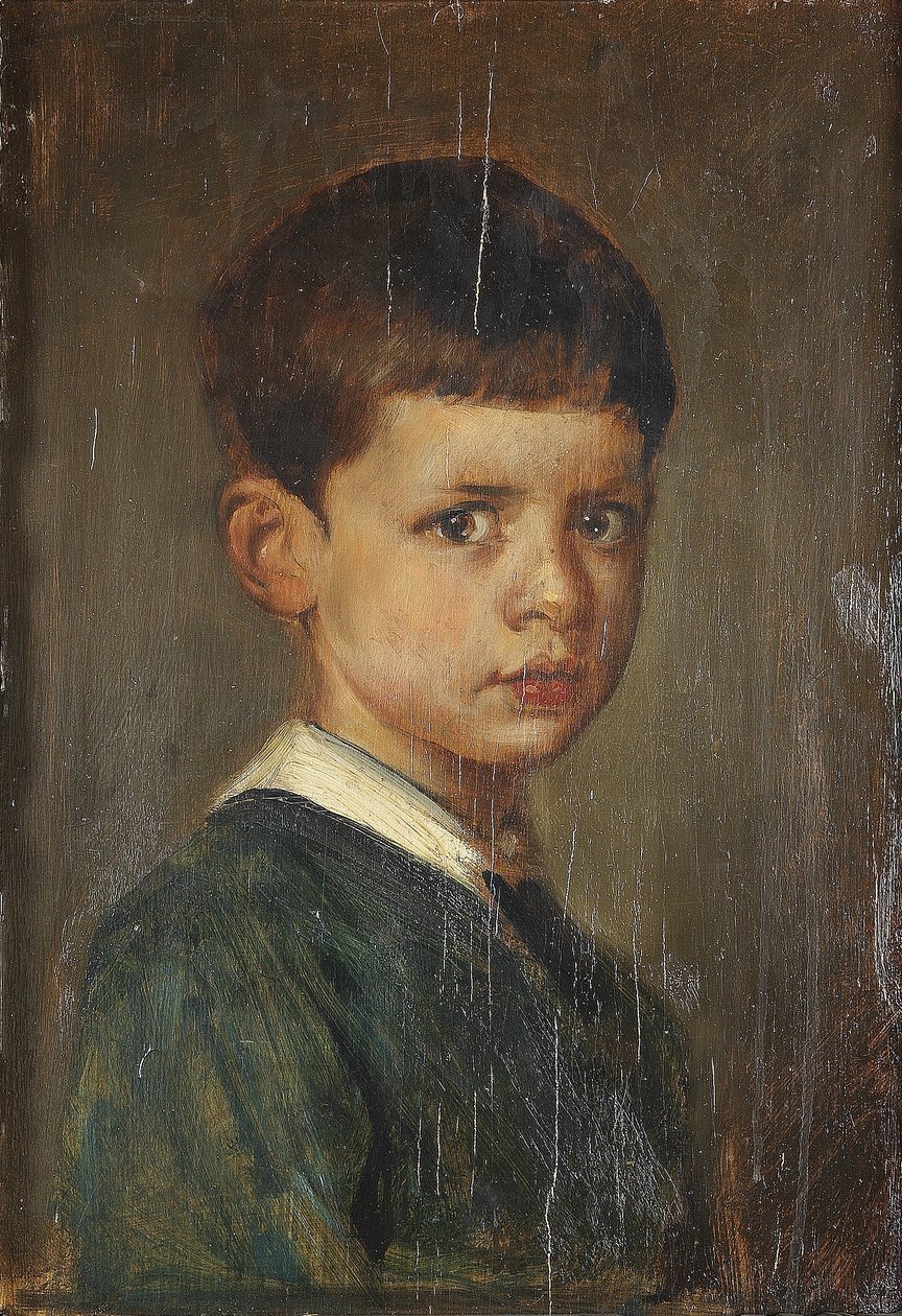 Rupprecht bajor trónörökös portréja (1869-1955) alkotó: Franz von Lenbach