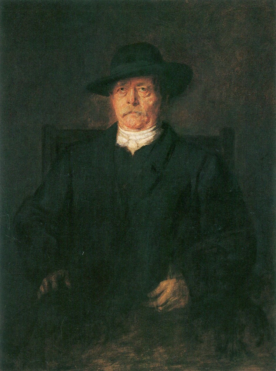 Otto von Bismarck portréja alkotó: Franz von Lenbach