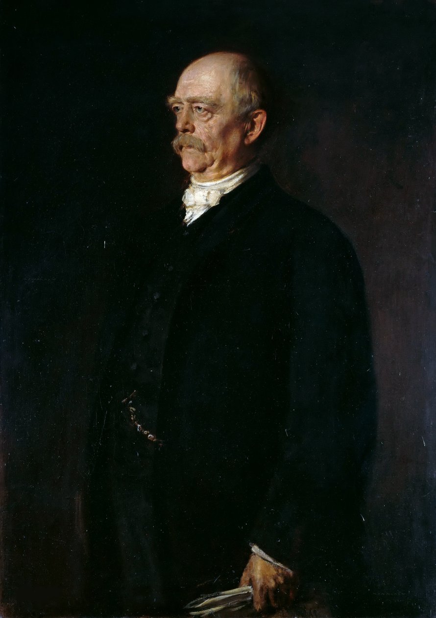 Otto von Bismarck portréja 1815-1898, 1884. alkotó: Franz von Lenbach
