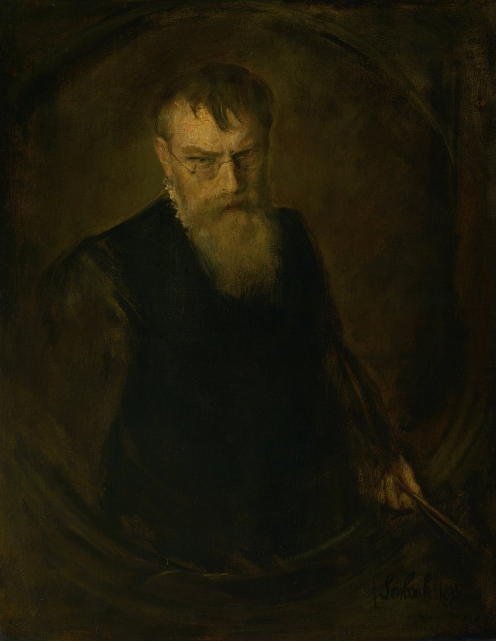 Önarckép alkotó: Franz von Lenbach