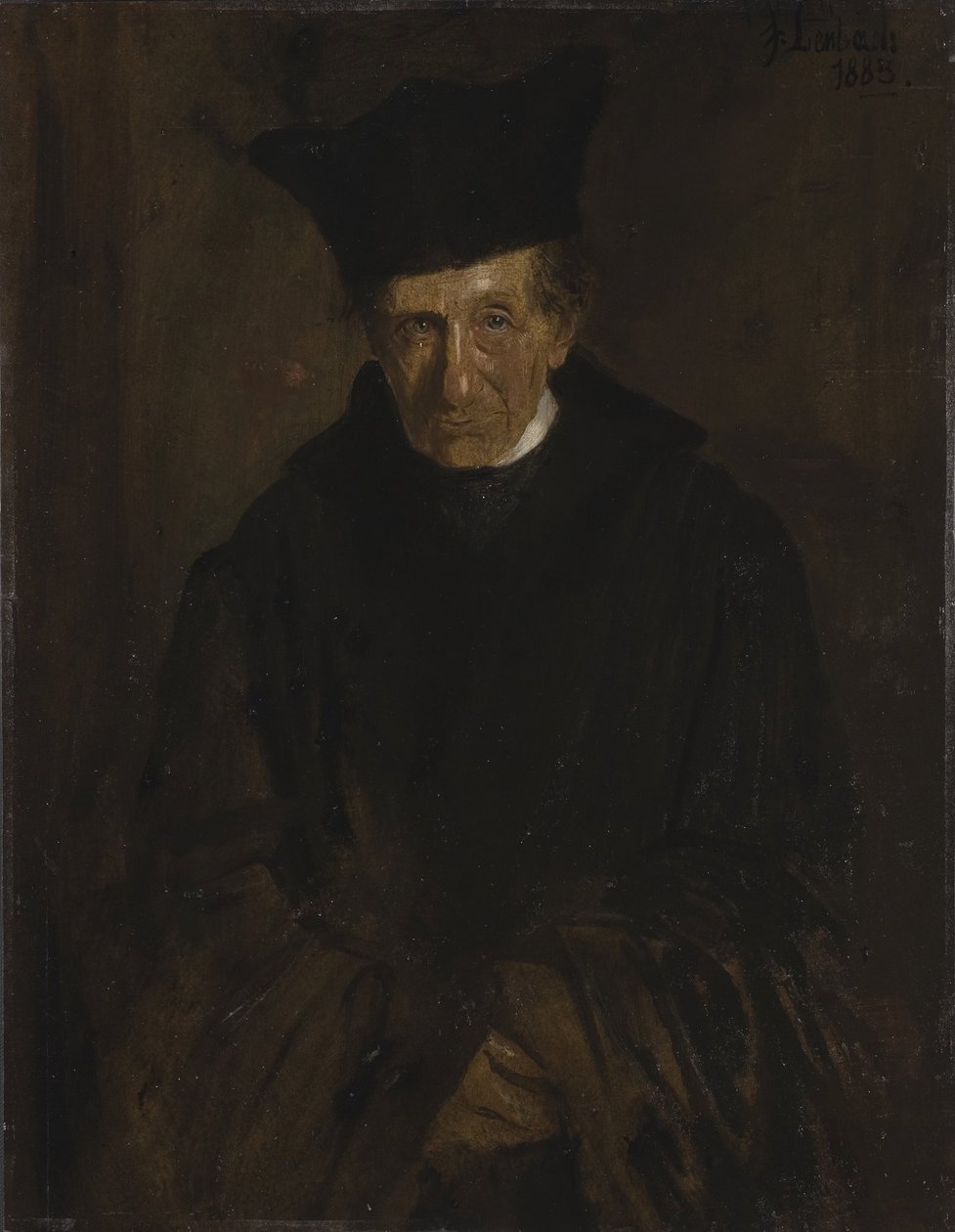 Ignaz von Döllinger teológus alkotó: Franz von Lenbach