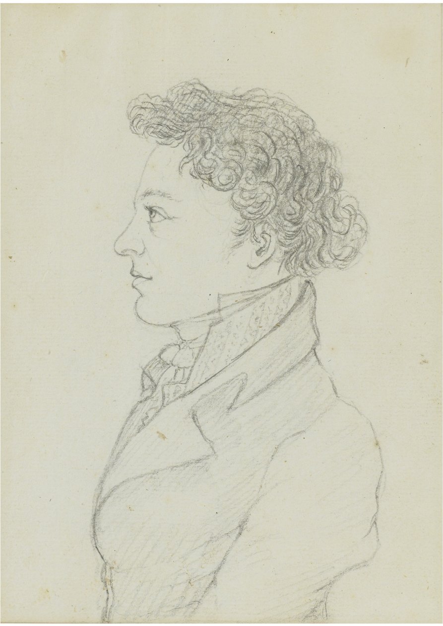 Franz Schubert 1797-1828, 17 évesen, 1814 körül alkotó: Franz von Schober