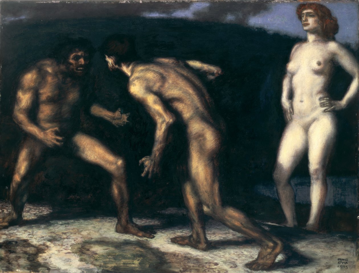 Harc egy nőért alkotó: Franz von Stuck