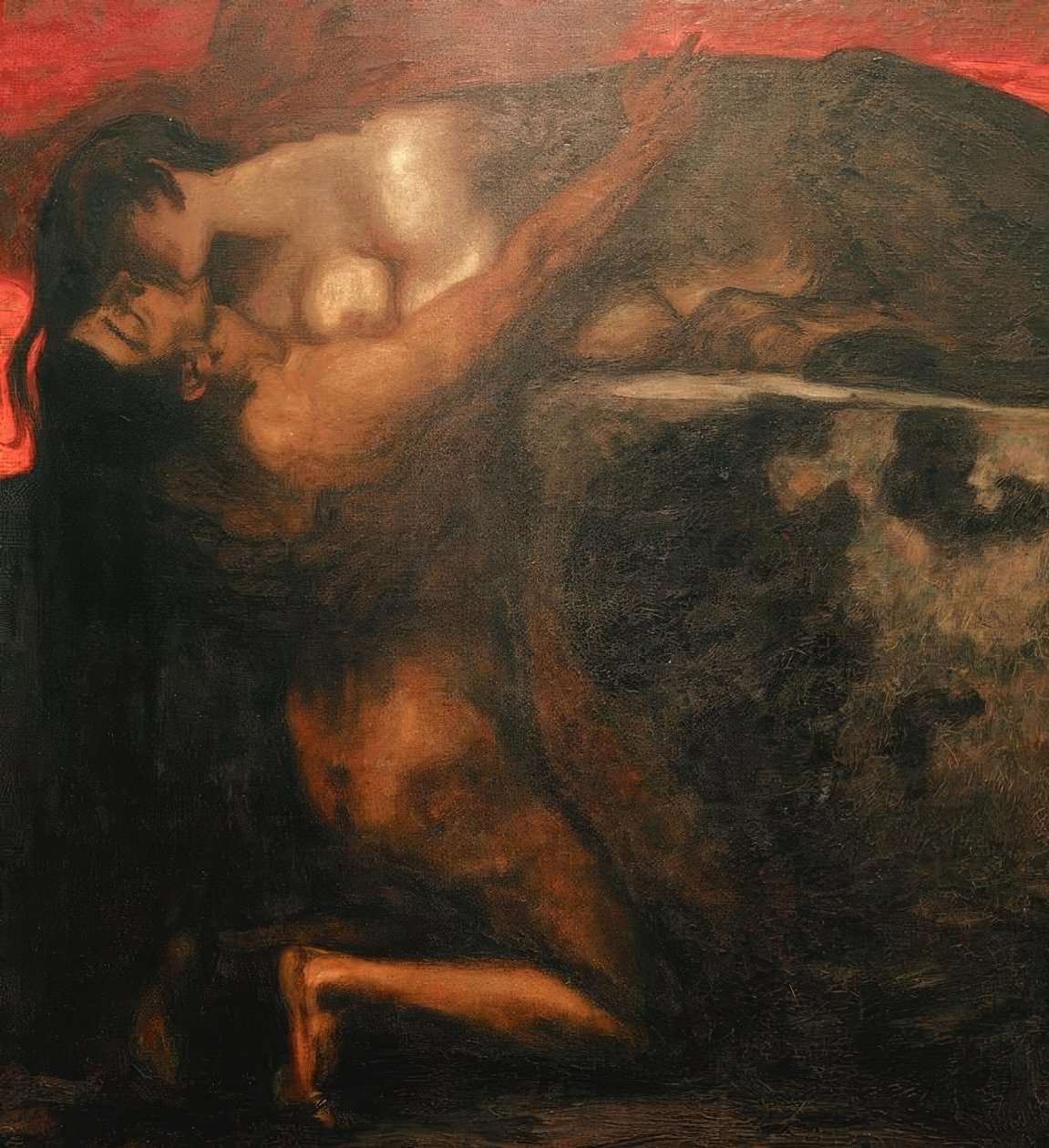 A szfinx csókja alkotó: Franz von Stuck