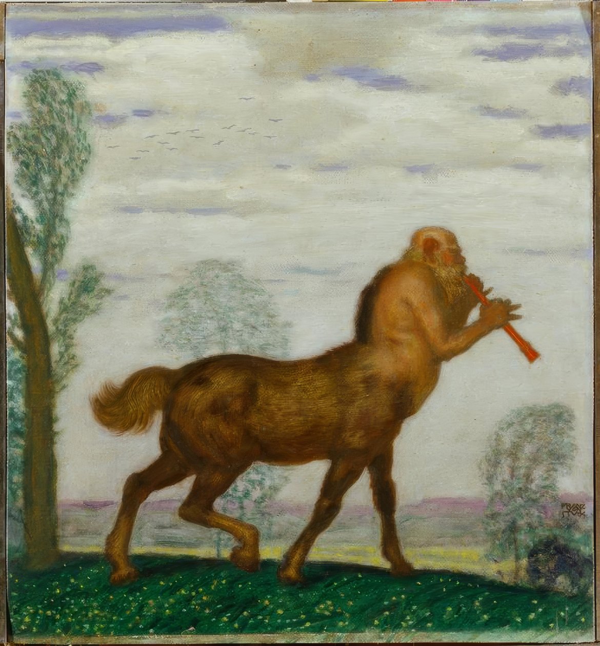 F. v. Stukkó, tavasz alkotó: Franz von Stuck