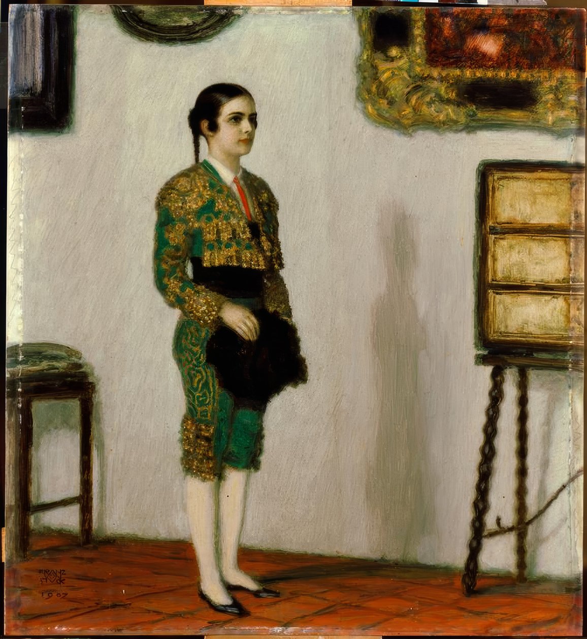 Franz von. Elakadt, Mary mint torero alkotó: Franz von Stuck