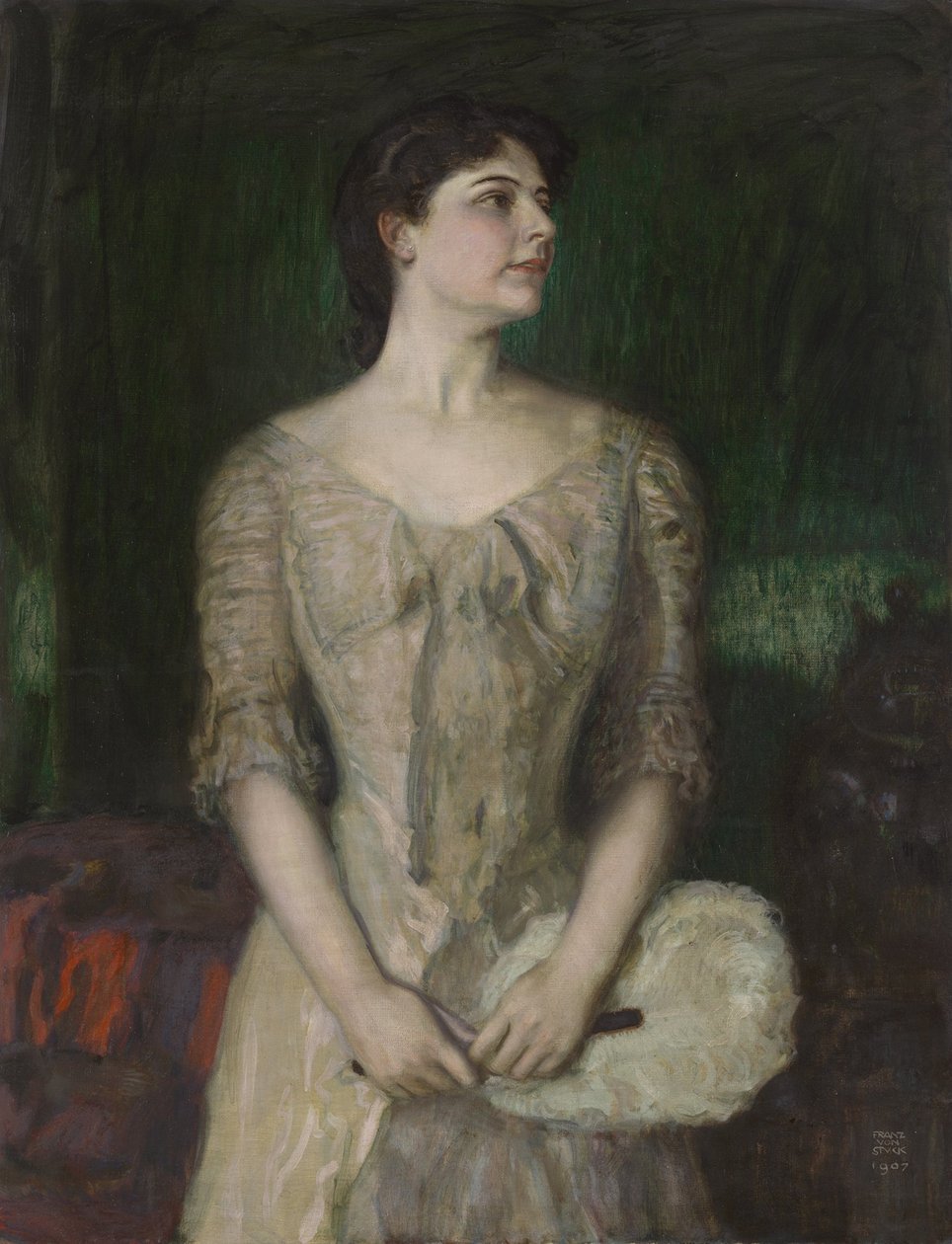 Frau E.H. alkotó: Franz von Stuck