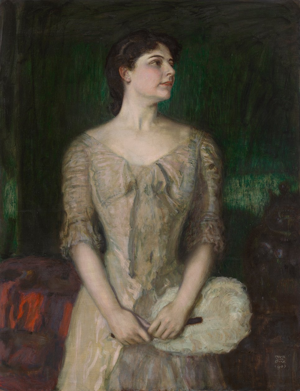 E. H. asszony alkotó: Franz von Stuck