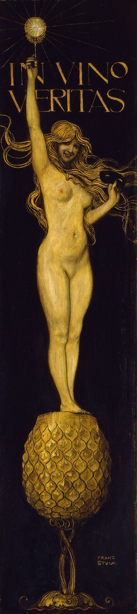 In vino veritas alkotó: Franz von Stuck