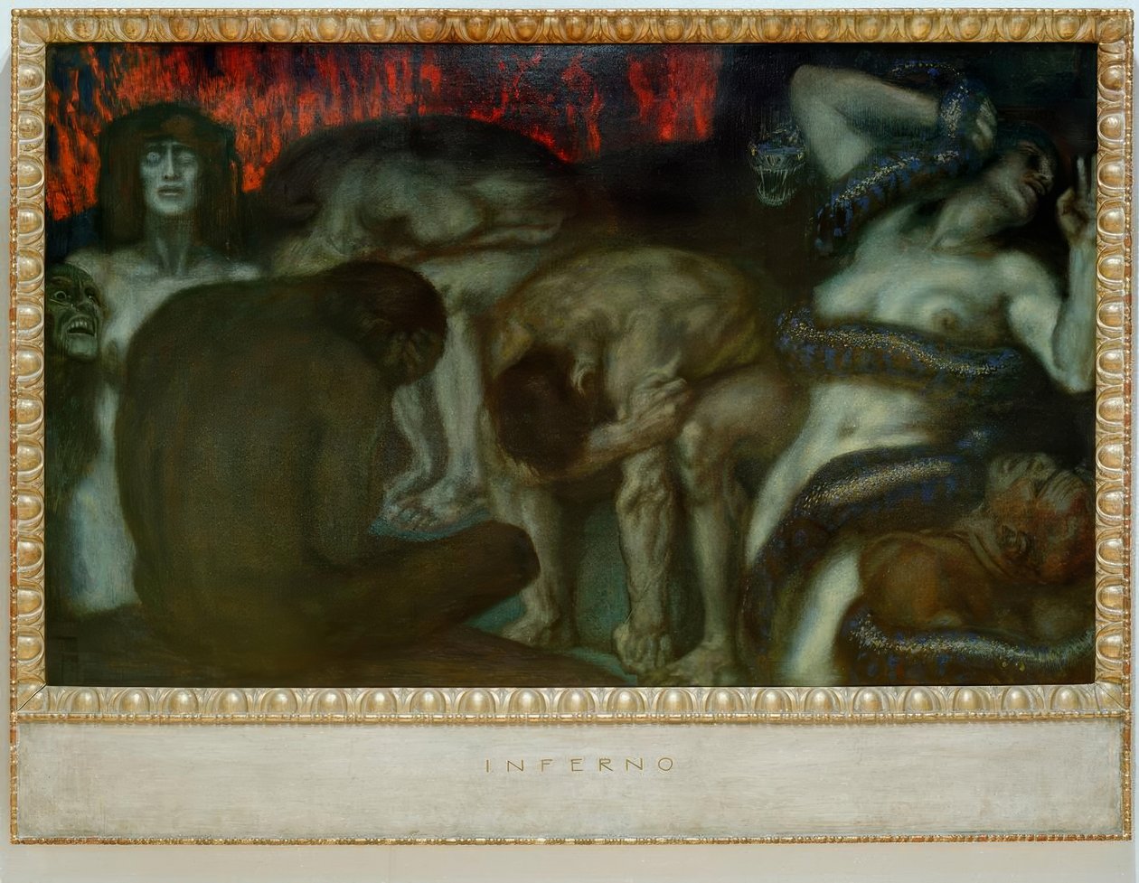 Inferno alkotó: Franz von Stuck