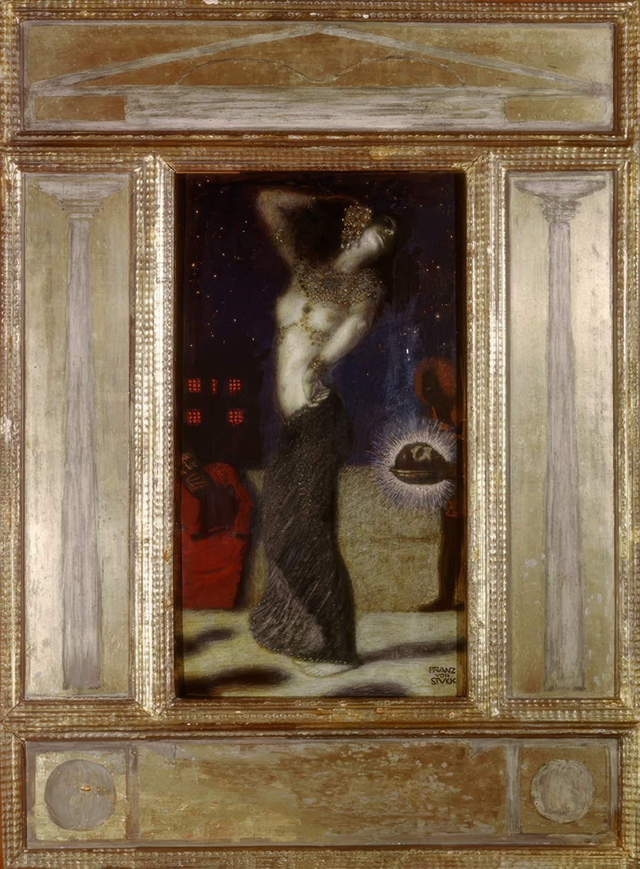 Táncoló Salome alkotó: Franz von Stuck