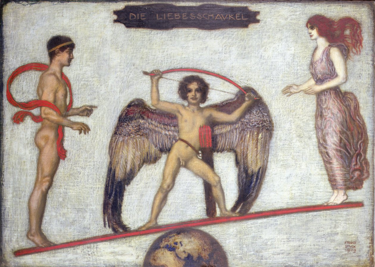 A Love Swing alkotó: Franz von Stuck