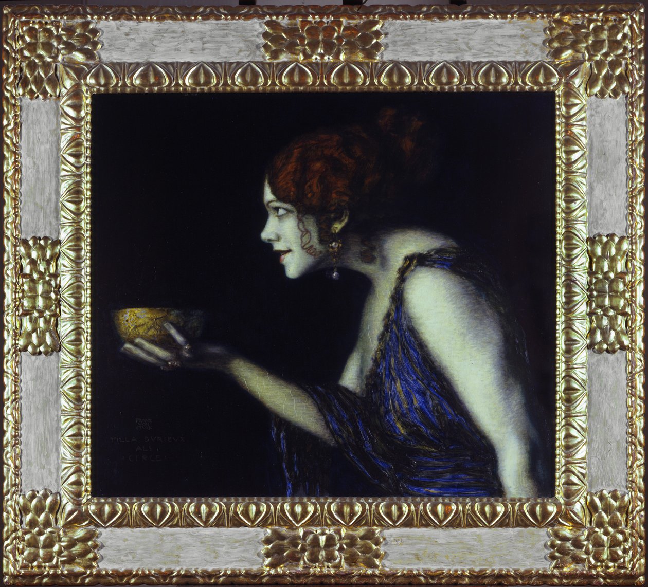 Tilla Durieux mint Circe alkotó: Franz von Stuck