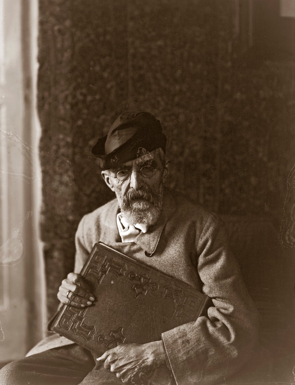 Domenico Morelli (1826-1901) olasz festő portréja alkotó: Fratelli Alinari Fratelli Alinari