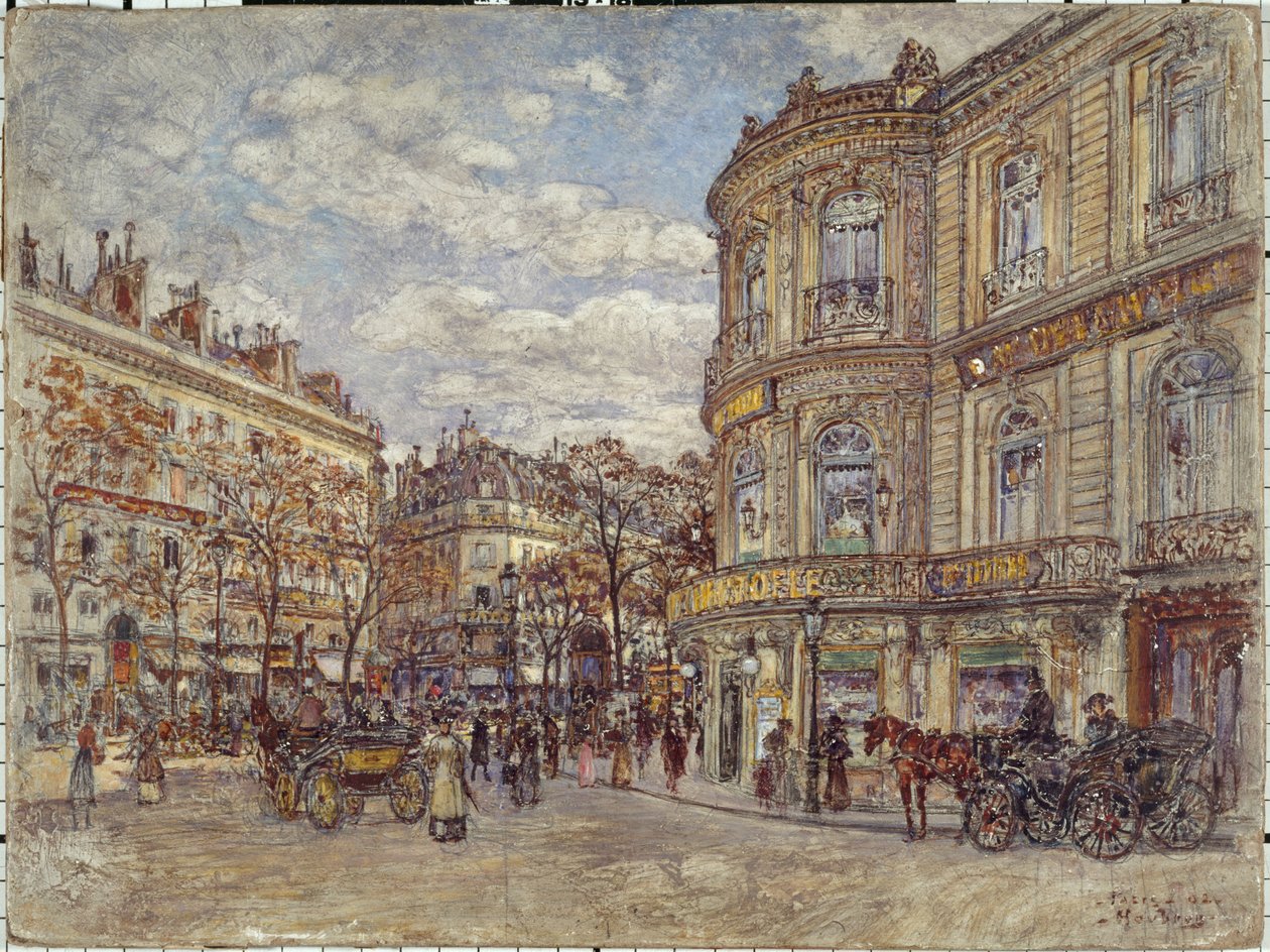 Francia: Le Pavillon de Hanovre, rue Louis-le-Grand alkotó: Frederic Anatole Houbron
