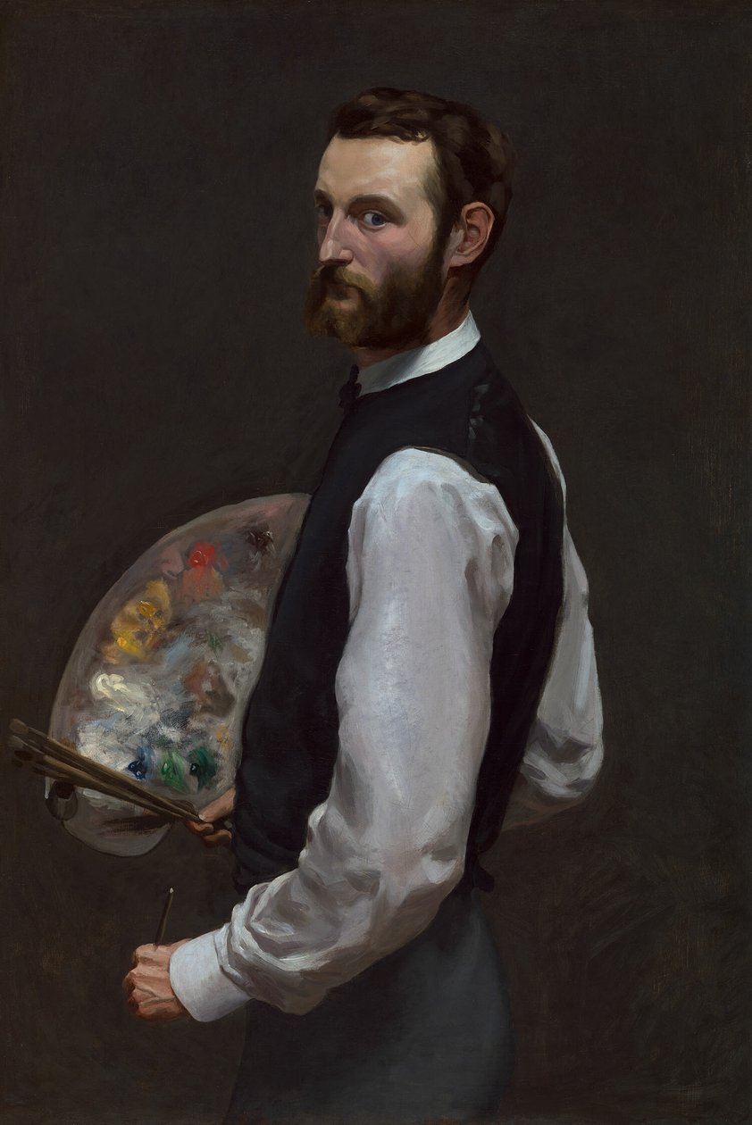 Önarckép alkotó: Frédéric Bazille