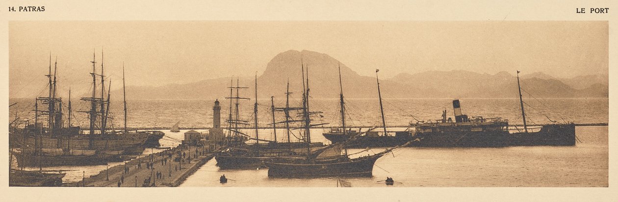 Patras. A kikötő alkotó: Frédéric Boissonnas