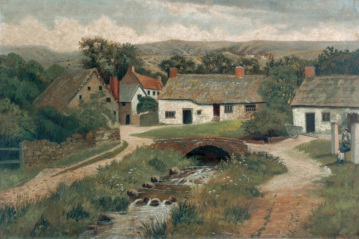 Ilkley híd, 1893 alkotó: Fred Challacombe