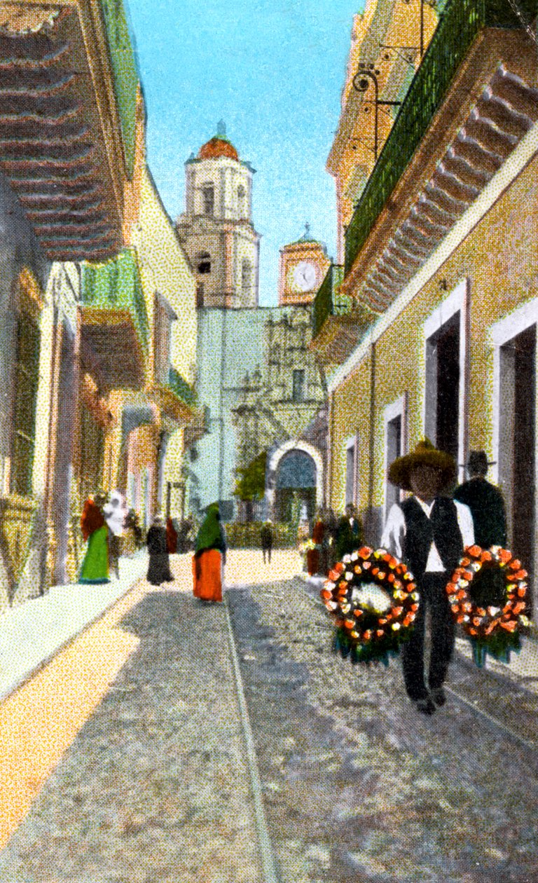 Guanajuato, Mexikó, 1910. alkotó: Fred Harvey