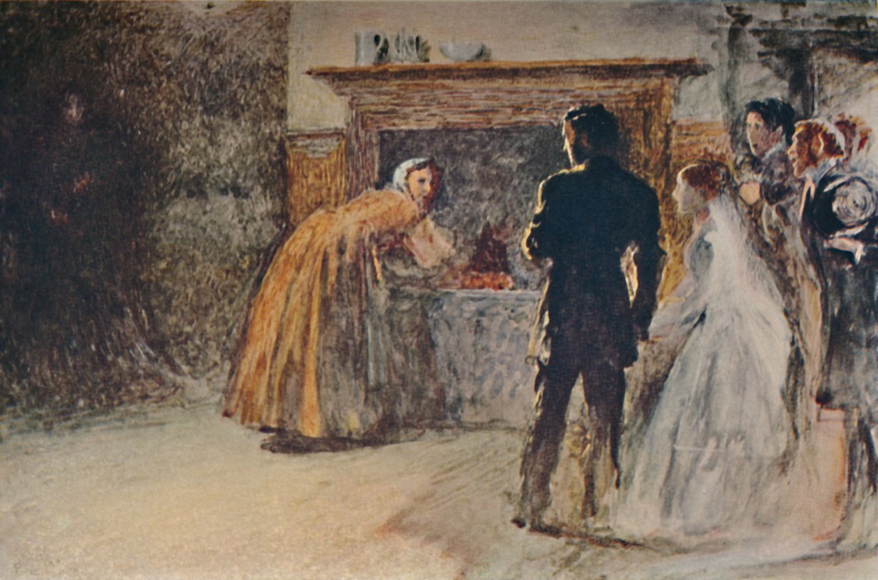 Jelenet Jane Eyre-ből, c1870, c1950. alkotó: Fred Walker