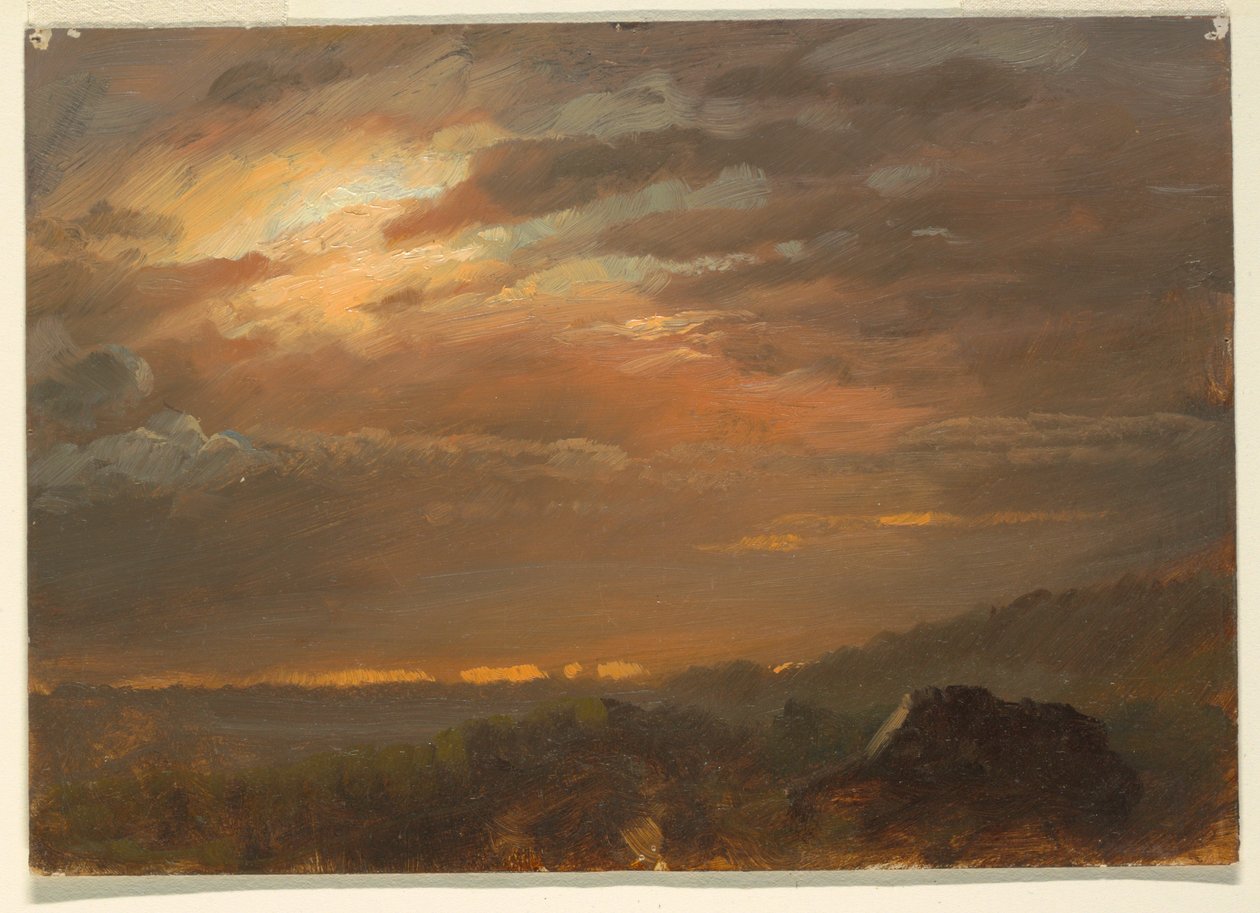 Felhőtanulmányok alkotó: Frederic Edwin Church