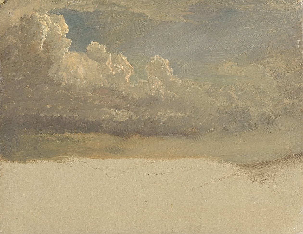 Felhő tanulmány alkotó: Frederic Edwin Church