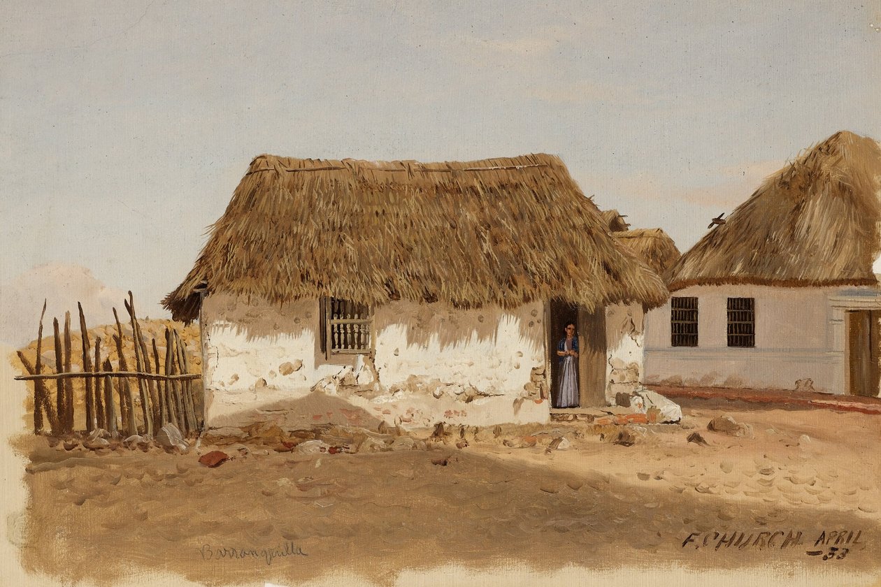 Kolumbia, Barranquilla, két ház alkotó: Frederic Edwin Church