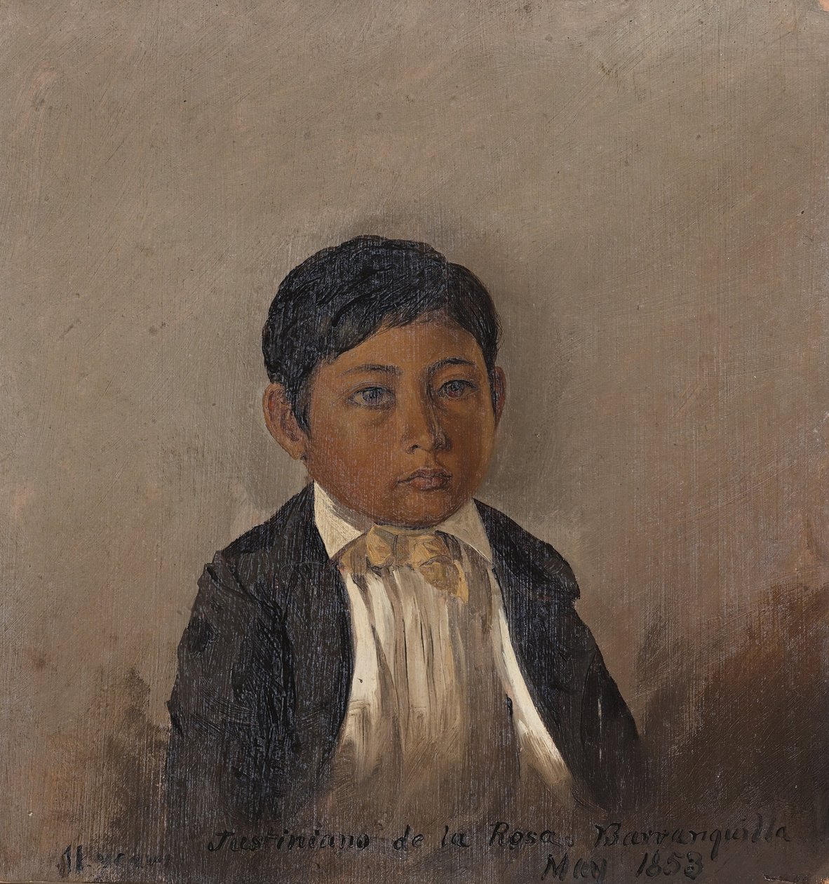 Kolumbia, Barranquilla, fiú portréja alkotó: Frederic Edwin Church