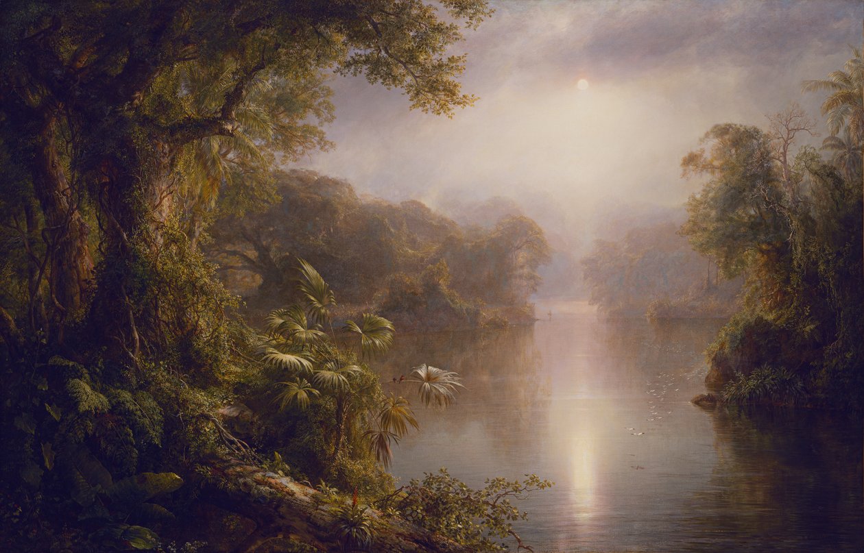 El Rio de Luz A Fény folyója alkotó: Frederic Edwin Church
