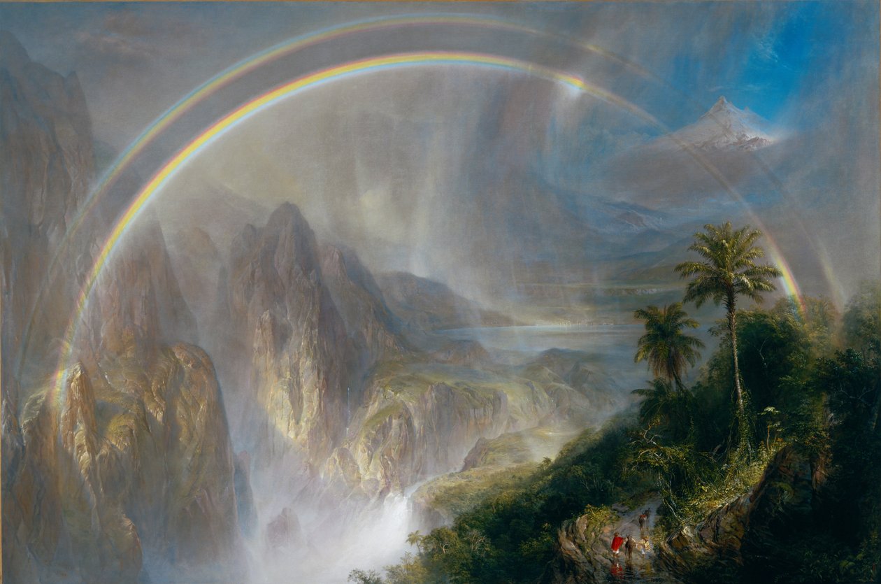 Esős évszak a trópusokon alkotó: Frederic Edwin Church