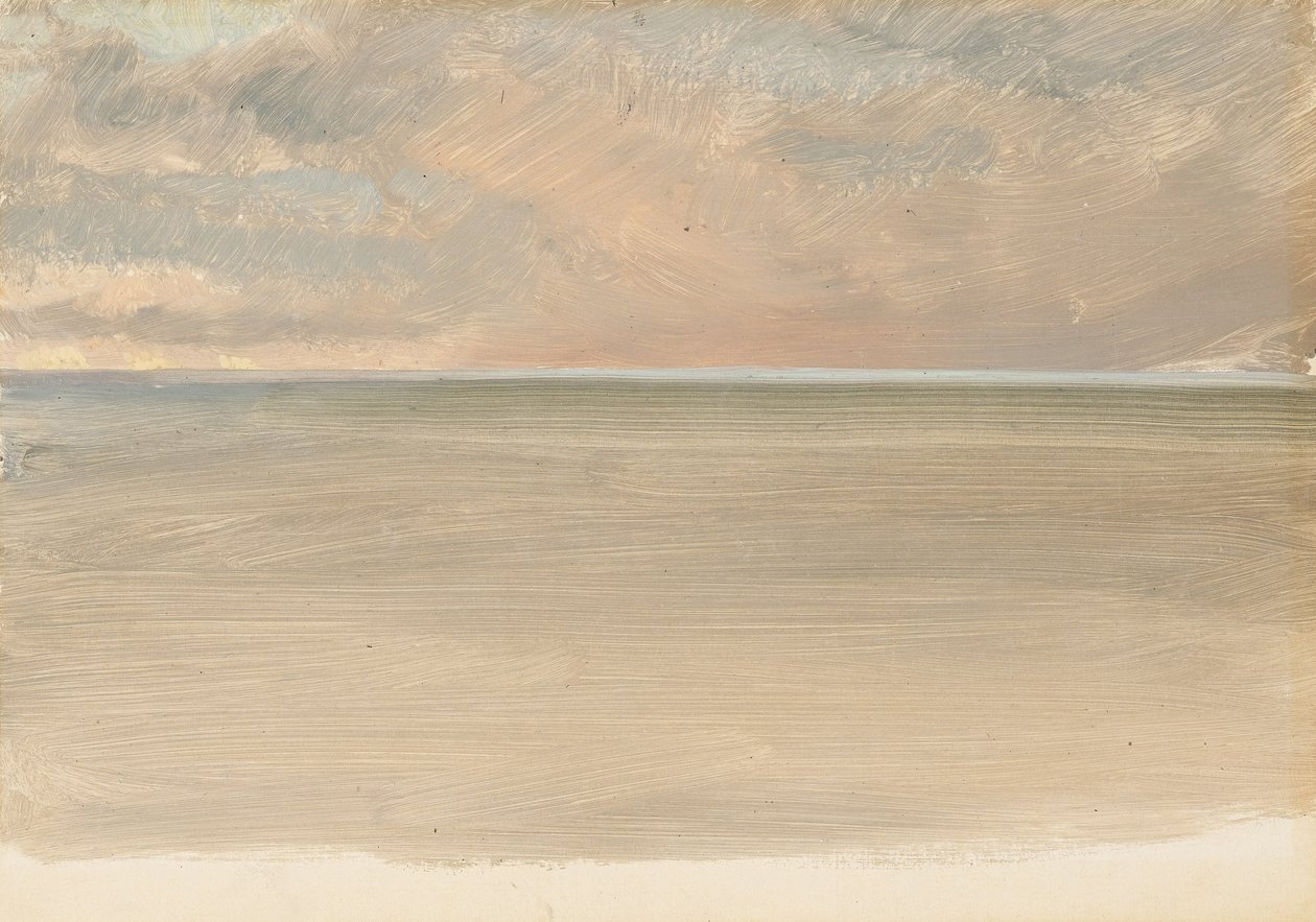 Tengeri táj jégsapkával a távolban alkotó: Frederic Edwin Church